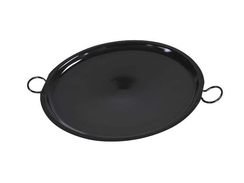 Smaltovaná grilovacia platňa čierna